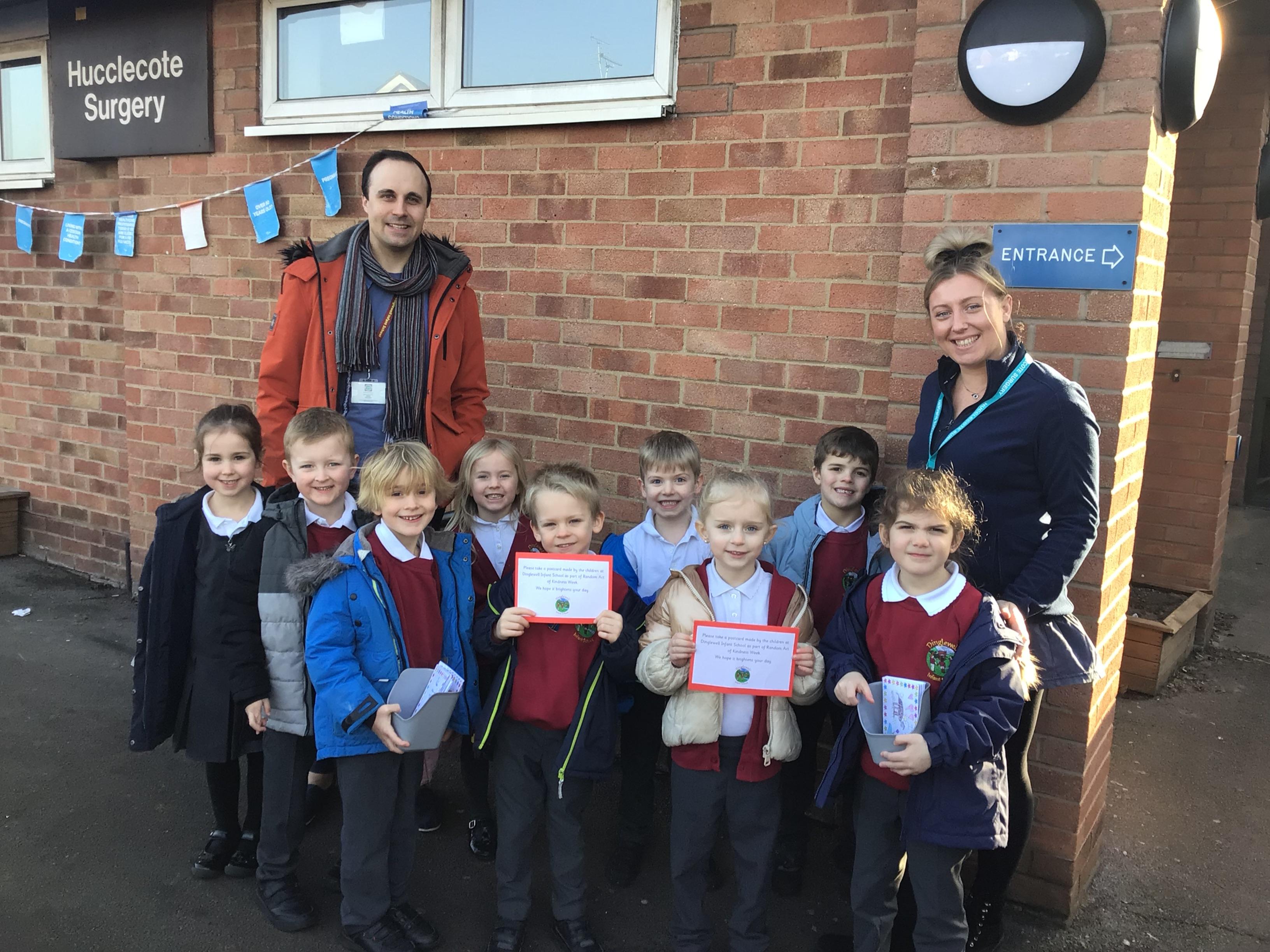 Class 5 visit the local GP surgery